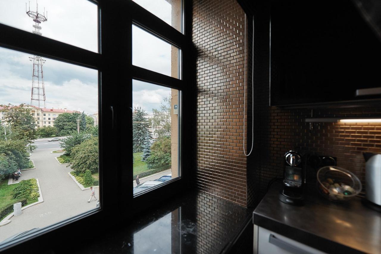 So Fashionable Apartment In The Heart Of מינסק מראה חיצוני תמונה